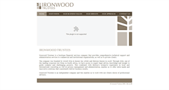 Desktop Screenshot of ironwoodtrustees.co.za